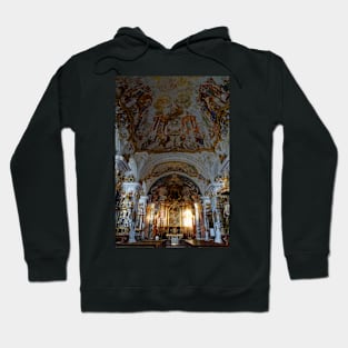 Monastery church Raitenhaslach near Burghausen in Upper Bavaria Hoodie